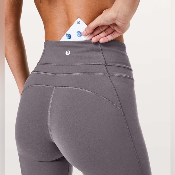 RARE Lululemon Groove Pant Flare 32” Leggings - Moonphase Color, Size 6 - Picture 4 of 11